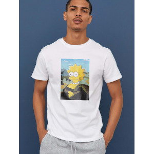 Tricou Simpsons - Mona Lisa